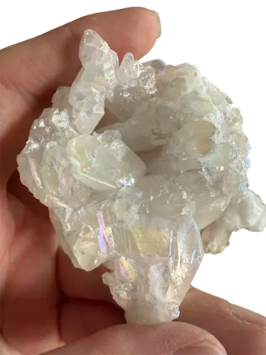 Quarz Druse Aqua Aura