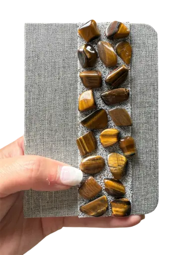 Tigerauge Notizbuch A6