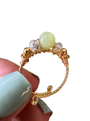 Peridot Edelsteinring