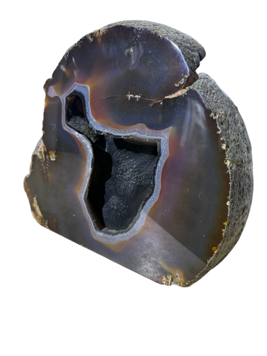 Achat Statement Piece aus natürlichem Achat Unikat