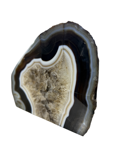 Achat Statement Piece Scheibe aus natürlichem Achat Unikat 