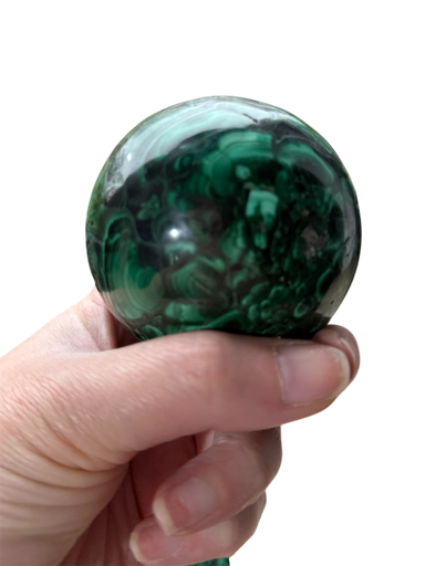 Malachit Sphäre Kristallkugel