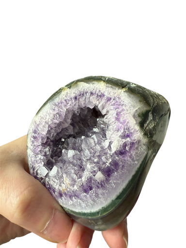 Amethyst Druse poliert
