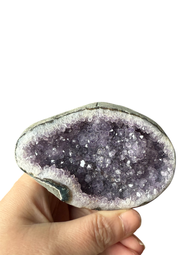 Amethyst Druse poliert