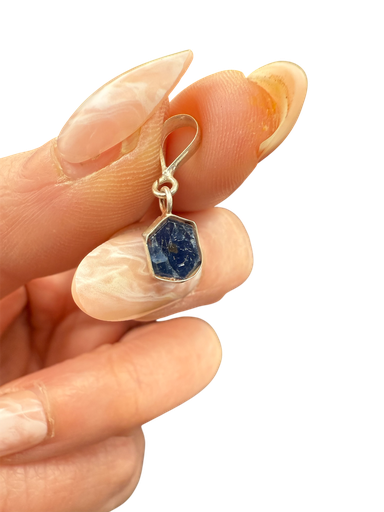 Saphir Anhänger 925er Silber