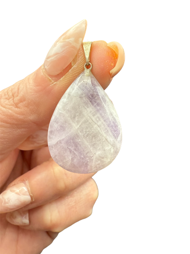 Amethyst Dream Chevron Anhänger Tropfen